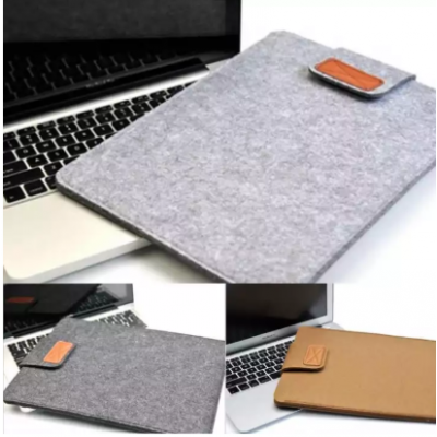 Soft Laptop Bag Case Cover Anti-Scratch For MacBook Tablet (Gray)